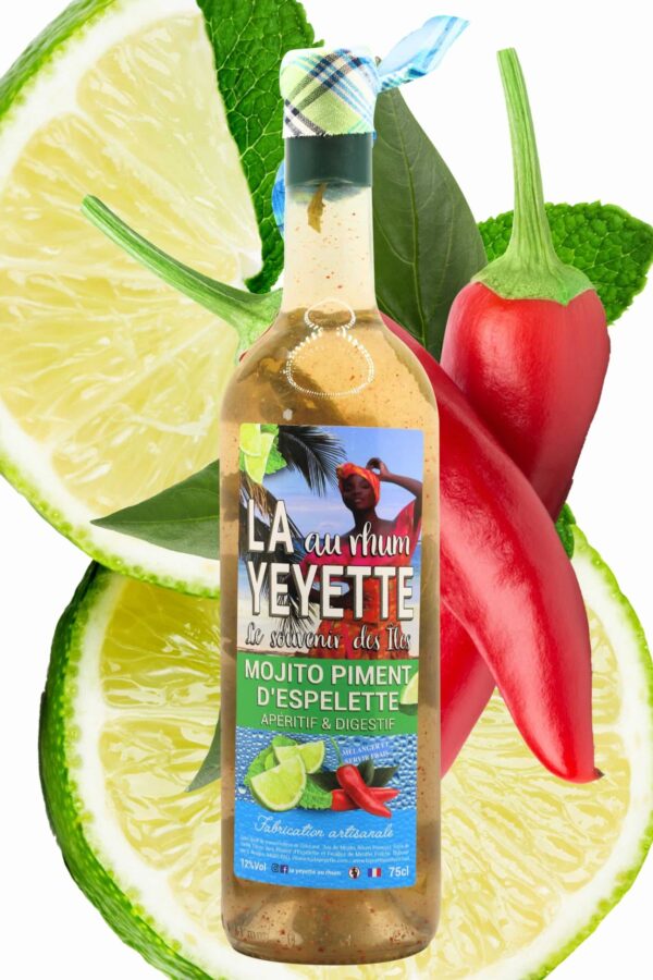 Mojito Piment d'Espelette 12% 75cl – Image 2