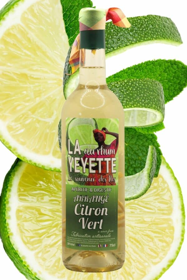Rhum Arrangé Citron Vert 30% 75cl – Image 2