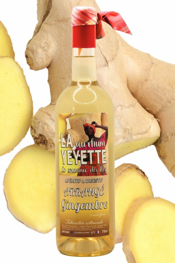 Rhum Arrangé Gingembre 30% 75cl – Image 2
