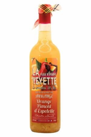 Rhum Arrangé Orange Piment d'Espelette 30% 75cl