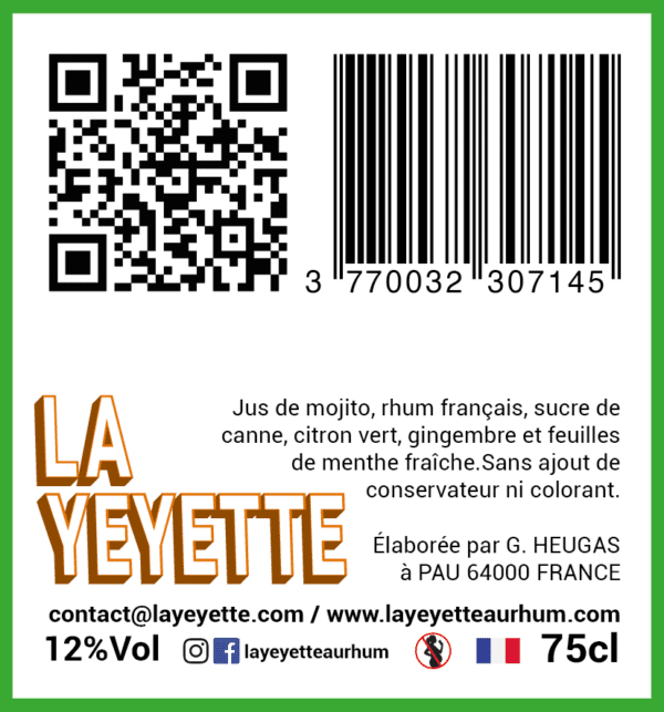Mojito Gingembre 12% 75cl – Image 4