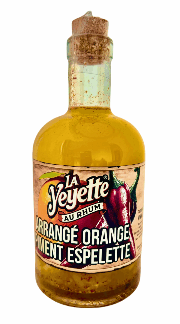 Rhum Arrangé Orange Piment d'Espelette 30% 50cl – Image 2